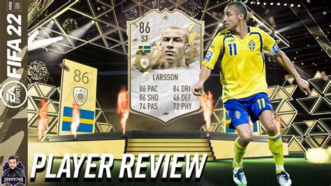 THE BEST CHEAP ICON STRIKER IN FIFA 22 86 BASE ICON HENRIK LARSSON