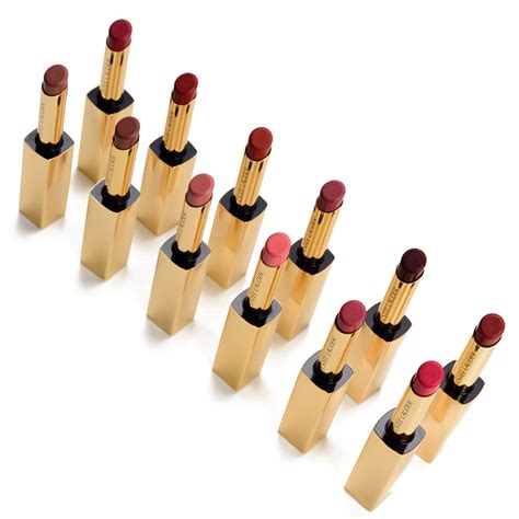 Estee Lauder Pure Color Illuminating Shine Lipstick Swatches (x12)