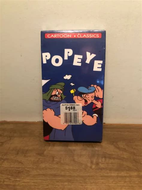 POPEYE CARTOON CLASSICS VHS RARE 15 91 PicClick UK