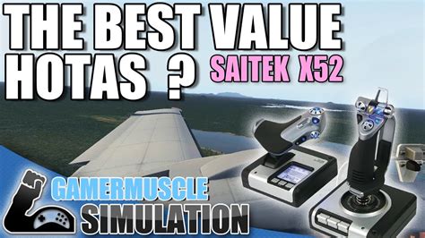 Saitek X The Best Value Hotas Gamermuscle Simulation Youtube