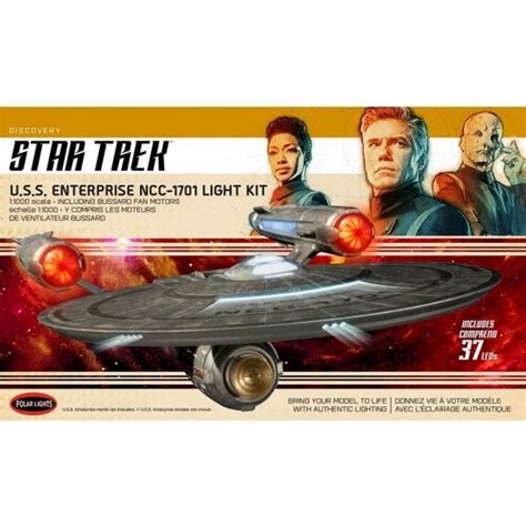 Polar Lights Star Trek Discovery U S S Enterprise Lighting Kit