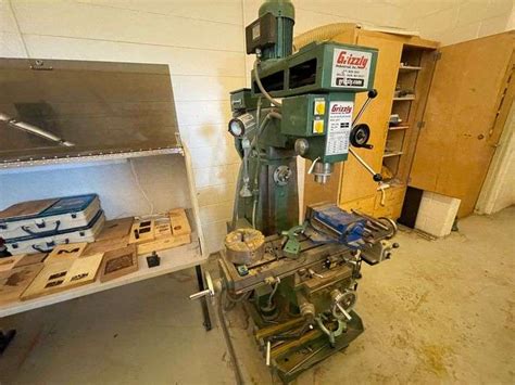 Grizzly Milling And Drilling Machine Cis Auctions