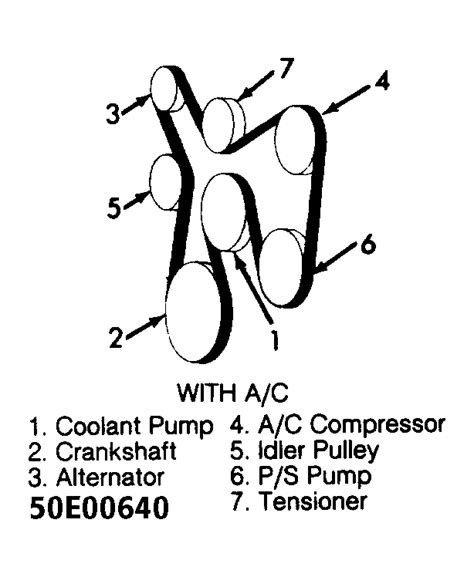 Chevy Silverado Serpentine Belt Diagram 2001 Chevy Silverado