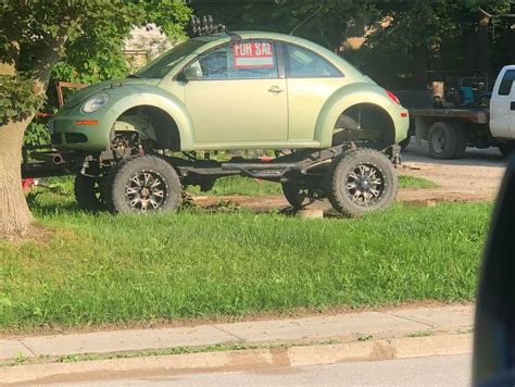 A Lifted Volkswagen Beetle Rshittycarmods