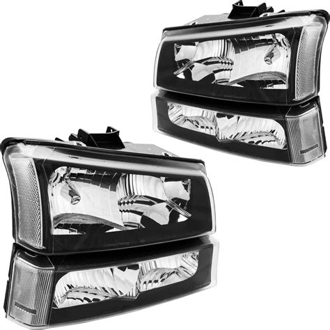 Kax Led Headlights Assembly Fit For Avalanche Silverado