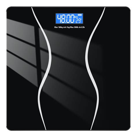 Digital Bathroom Scale Highly Accurate Body Weight Scale With Lcd