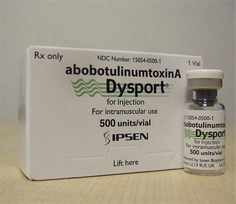 Dysport Injection Iu Clostridium Botulinum Type A Toxin