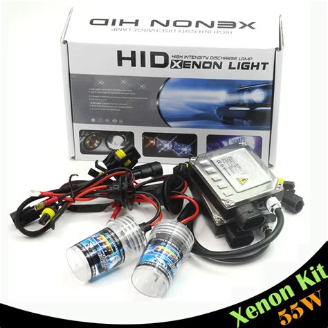 55w H7 Xenon Bulb Ballast Conversion Hid Kit Dc Car Headlight Fog Light Drl 3000k 4300k 5000k