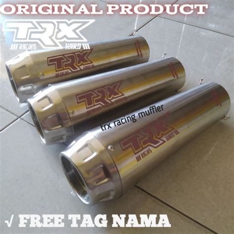 Jual Promo Silincer Knalpot Racing Free Db Killer Original Trx Racing