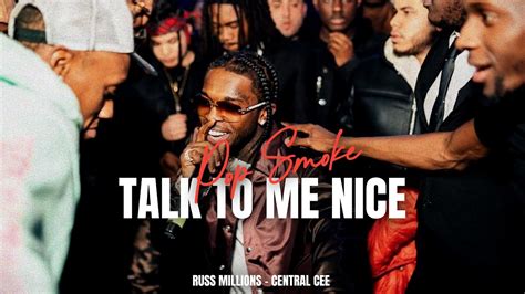 Pop Smoke Talk To Me Nice Ft Russ Millions And Central Cee Clip