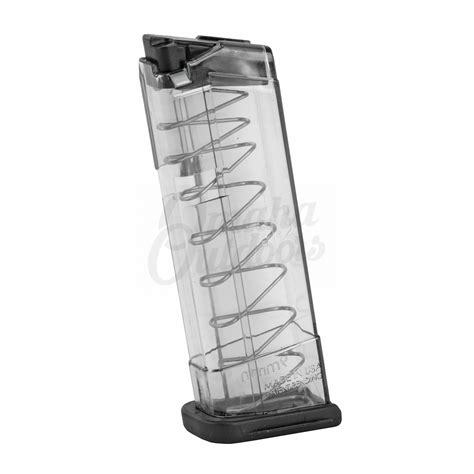 Ets Translucent Clear Magazine Glock Rd Mm Polymer Glk