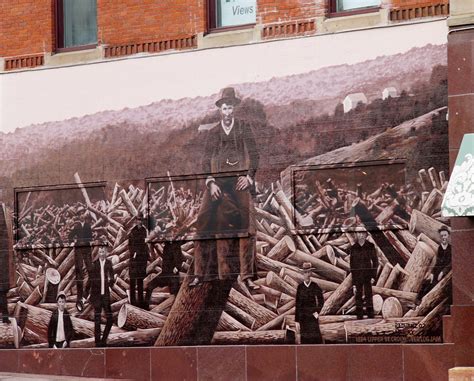 Log Jam Mural Stillwater MN Stillwater Is On The St Cro Flickr