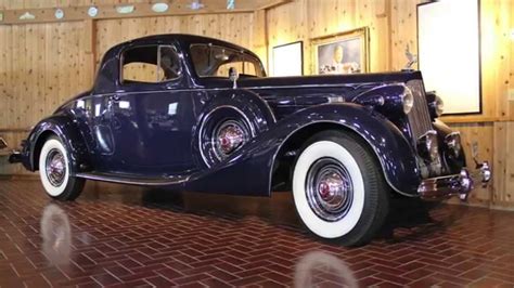 1937 Packard Twelve Coupe Ccca Museum Youtube