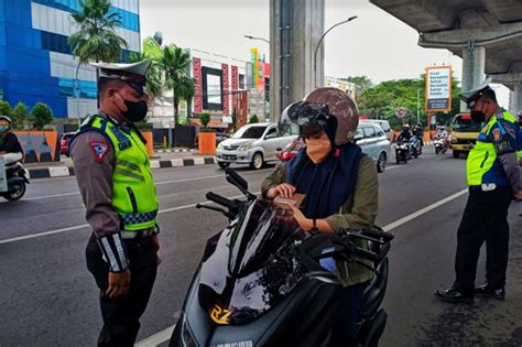 Operasi Patuh Di Makassar Juga Terapkan Pra Tilang Elektronik