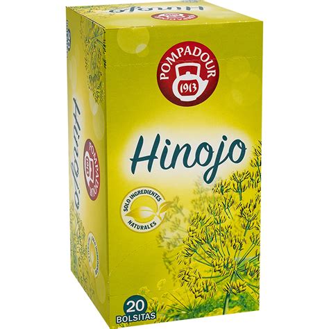 Infusión de hinojo estuche 20 bolsitas POMPADOUR Supermercado El