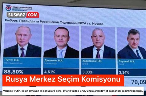 “vladimir Putin Yeniden Devlet Başkanı Seçildi Rusyada Devlet