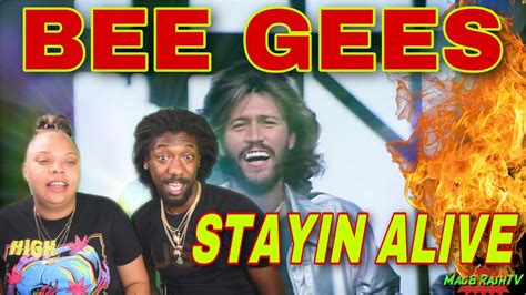 First Time Hearing Bee Gees Stayin Alive Official Music Video