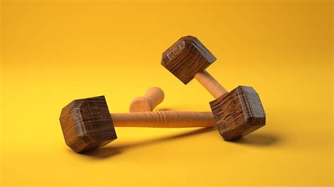 weight background  wooden weights   yellow backgrounds jpg