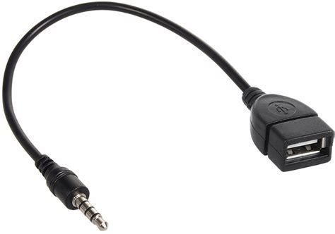 Kabel Przew D Przej Ci Wka Jack Mm Aux Na Usb Sklep Opinie Cena