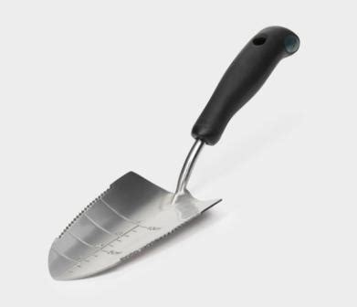 Garden Trowel by OXO Good Grips :: cushion grip gardening trowel