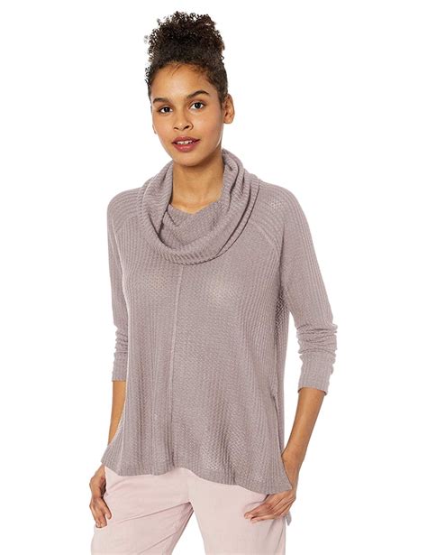 Jack Women S House Of Waffles Knit Cowl Neck Top Cowl Neck Top Knit