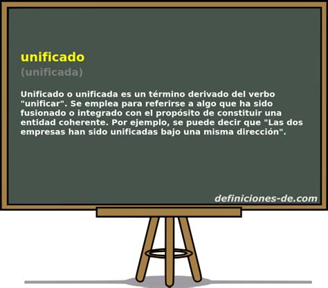 O Que Significa Unificado - Significado de «unificado (unificada)»