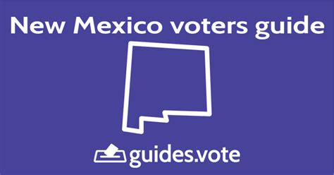 New Mexico Governor Voters Guide | Guides.vote | Voters Guides