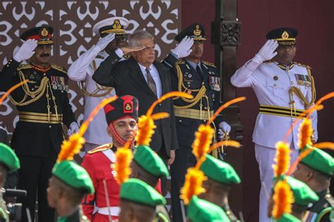 Sri Lanka Celebra El Aniversario De Su Independencia De La Colonia