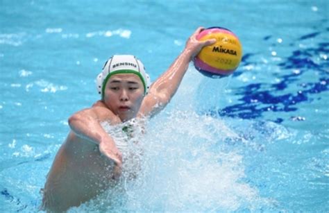 水泳（水球）浦至児選手「2022aasfアジア選手権水球」日本代表決定 専修大学