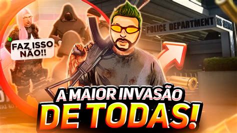 FIZEMOS TODOS DE REFÉM INVADIMOS A BASE DOS POLICIAIS no GTA RP