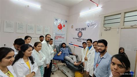 Voluntary Blood Donation Camp At Blood Centre Nmch Rc