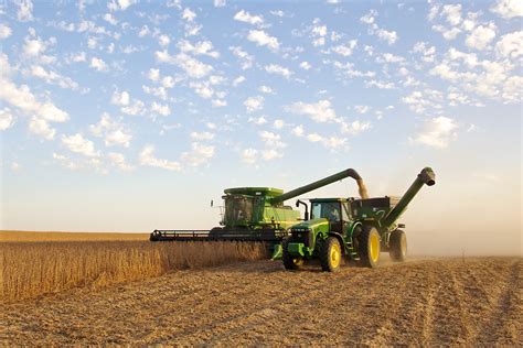 Harvesting Soybeans – A Lot & A Couple