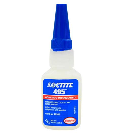 Pegamento Adhesivo Loctite 495 Multiuso En Monterrey