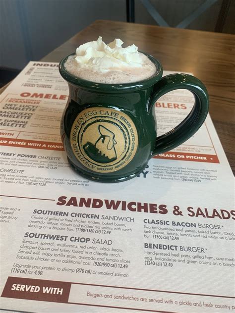 Menu At Another Broken Egg Cafe Morrisville Market Center Drive