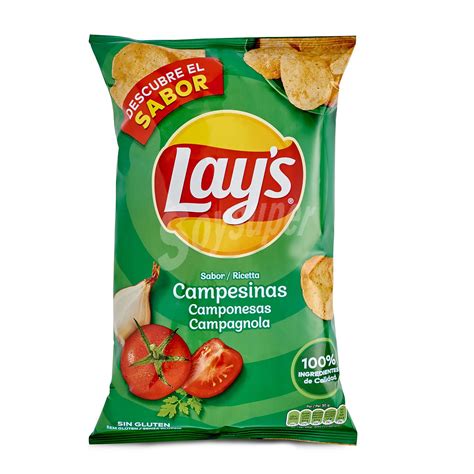 Lay S Patatas Fritas Sabor Campesina Lay S Bolsa 150 G