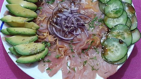 Cómo hacer Tiradito de Pescado estilo mexicano para cuaresma Tiradito