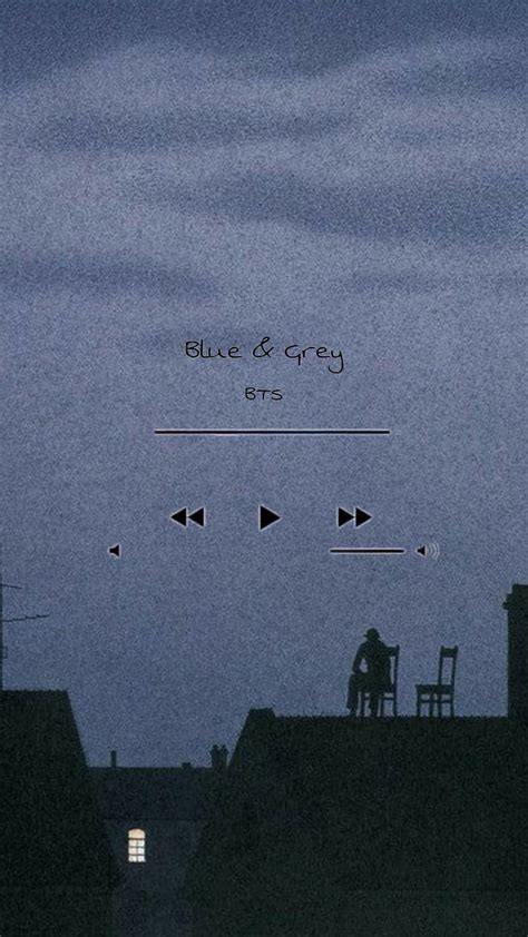 Blue And Grey In 2021 Bts Lyrics Bts Lyric Bts Grey Aesthetic Quotes