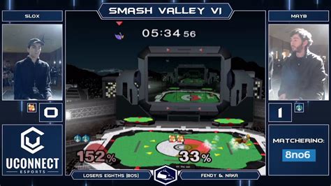 Smash Valley Vi Melee Singles Slox Fox Vs Mayb Peach Losers