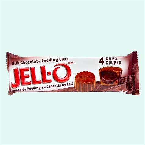 Jell O Milk Chocolate Pudding Cups Candy Paradise