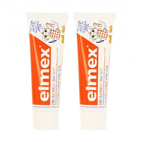 ELMEX Dentifrice Enfant Tube 50ml Lot De 2 Tubes 50ml Parapharmacie