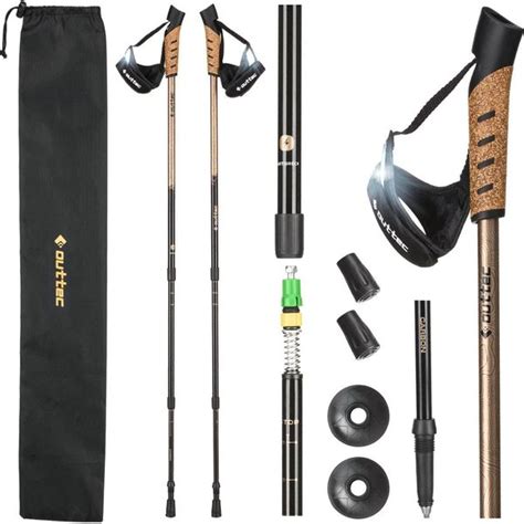 Kije Nordic Walking Carbon Sections Outtec Carbon Z Ote