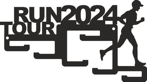 Stojan na medaile CHARITY RUN 2024 – Spoznaj Trebišov behom