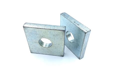 Custom Large Square Washers 3 X 3 In A36 Material Custom Fastener