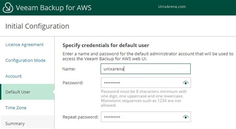 Veeam Backup For Aws Deploy And Configure Unixarena