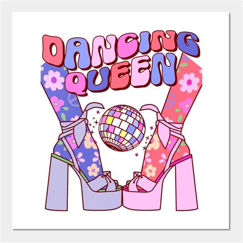 Dancing Queen Disco Ball Retro Groovy Vibes By Silverlake In 2024 Art