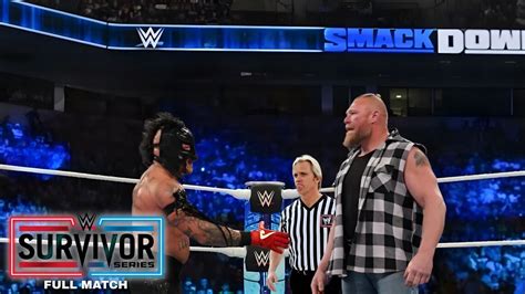 Full Match Brock Lesnar Vs Rey Mysterio Wwe Survivor Series