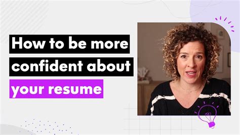 3 Ways To Improve Your Resume And Boost Your Job Search Confidence Youtube