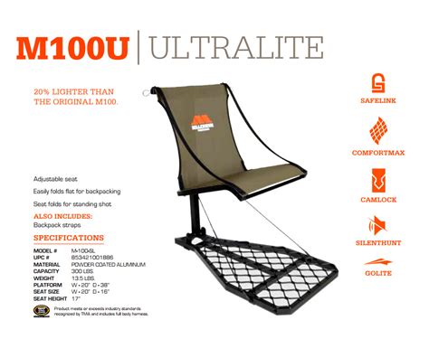 M100u Ultralite Millennium Outdoors