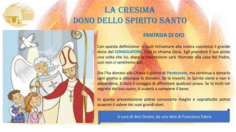 PDF LA CRESIMA DONO DELLO SPIRITO SANTO Vescovo Ricevi Il Sigillo