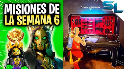 Como Completar Todas Las Misiones De La Semana 6 Temporada 2 Capitulo 5 Fortnite Youtube